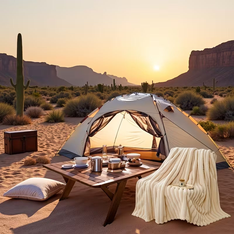 soft beige striped flannel fleece blanket for bedroom or sofa use