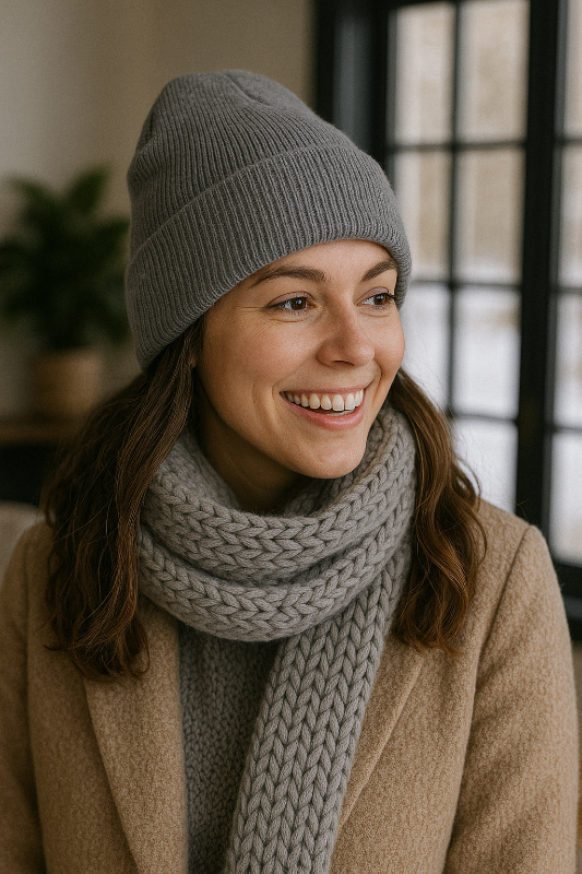 Satin-Lined Winter Hat | Frizz-Free Warmth & Hair Protection